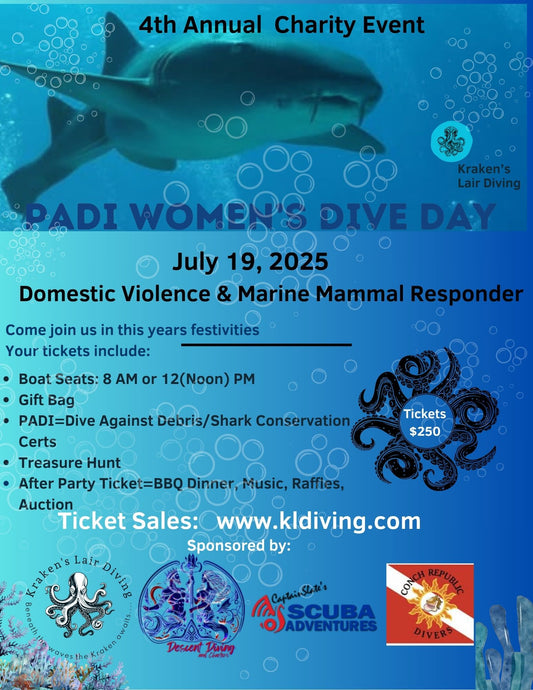 Dive For A Cause(AFTER PARTY) Women's Dive Day